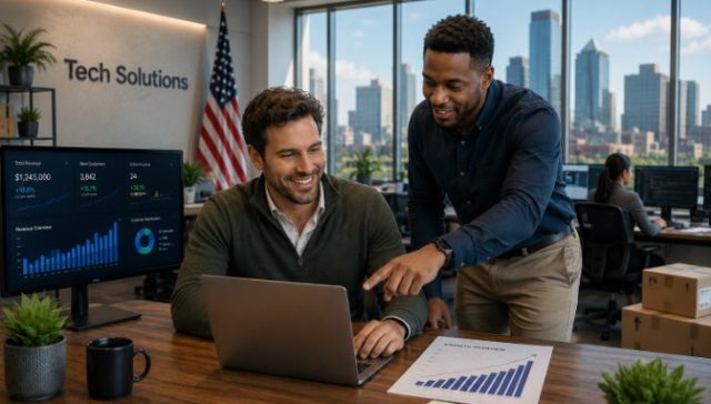 Business owner learning about the E-2 Investor Visa for entrepreneurs investing in the United States