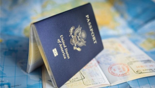 U.S. passport representing the difference between the O-1A visa and EB-1A green card for extraordinary ability professionals